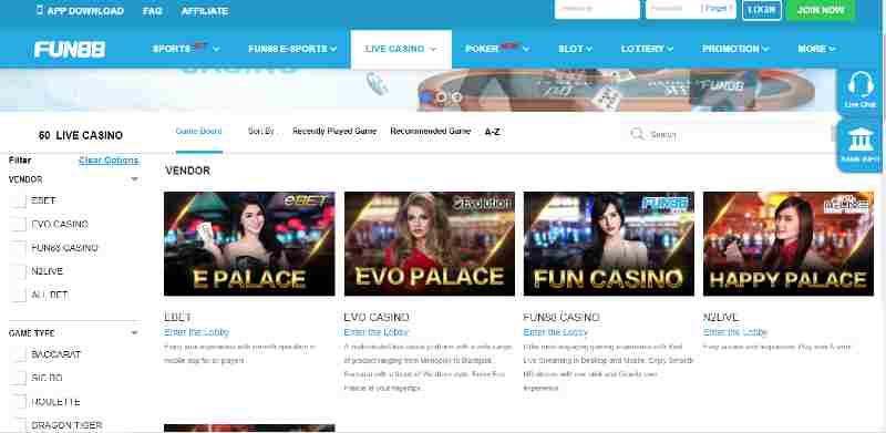 fun88 casino